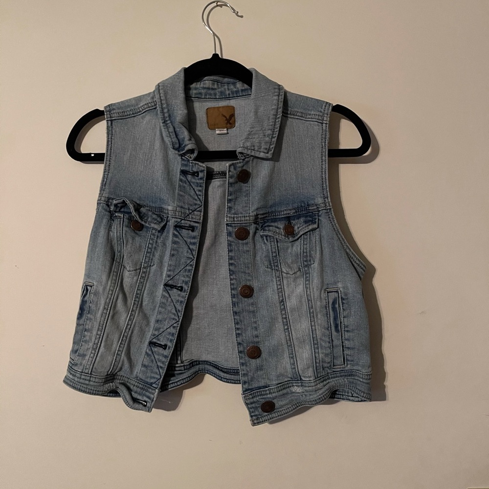 Denim vest